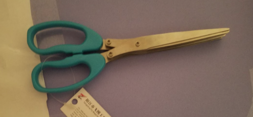 Turcoise scissors